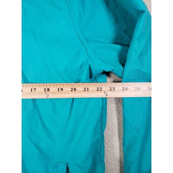 Vintage Pelzer Rainwear Jacket Mens Medium Blue Long Sleeve Full Zip Windbreaker - Picture 5 of 9